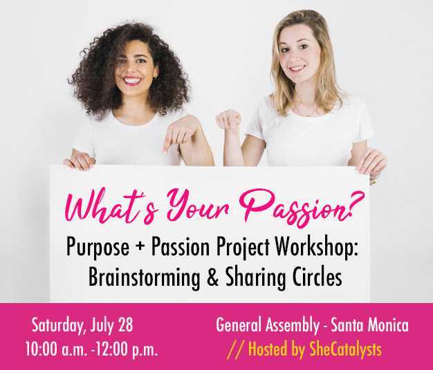 Passion Project Workshop